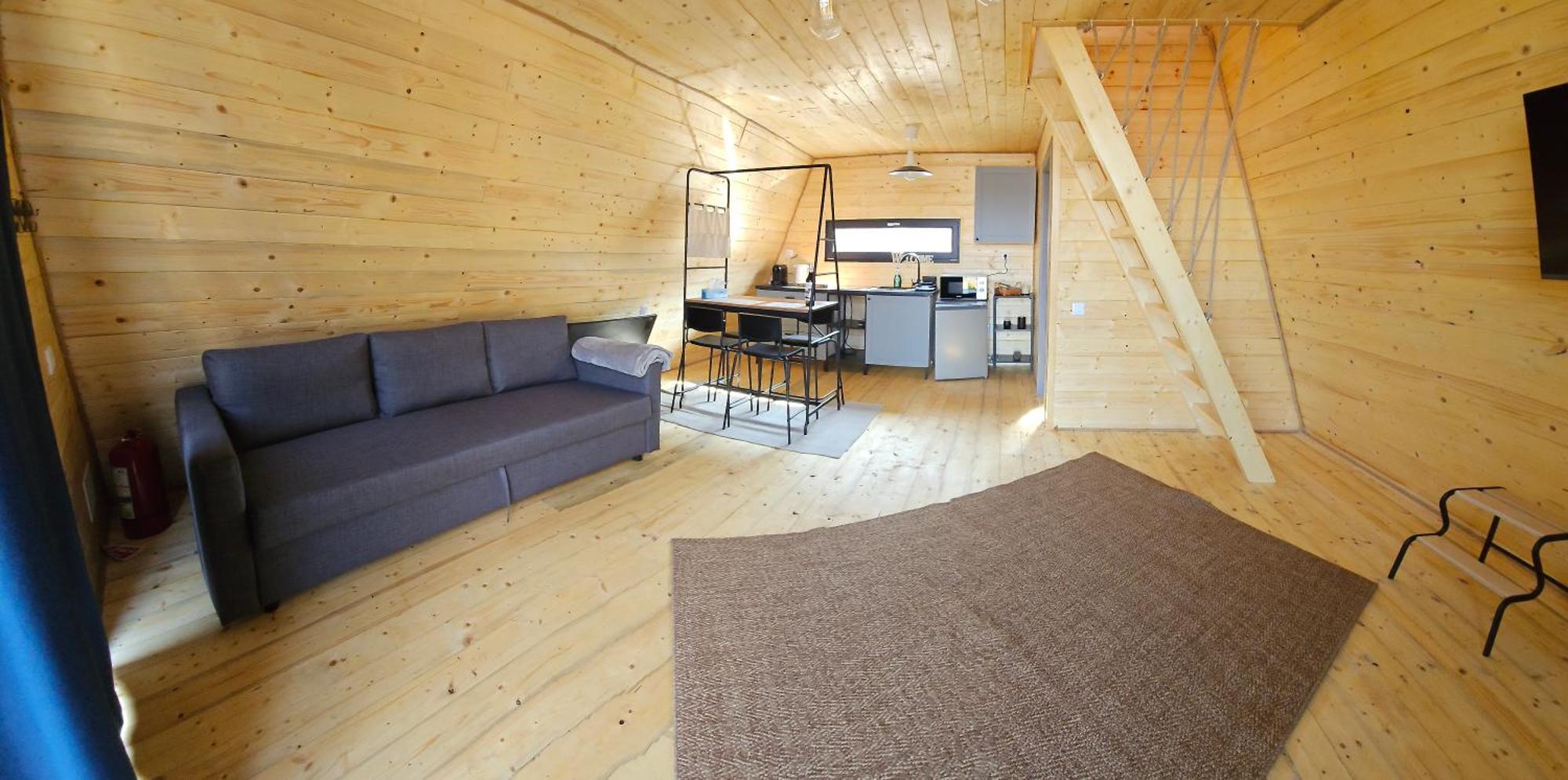 E&T-Cabin A Frame 锡比乌 外观 照片
