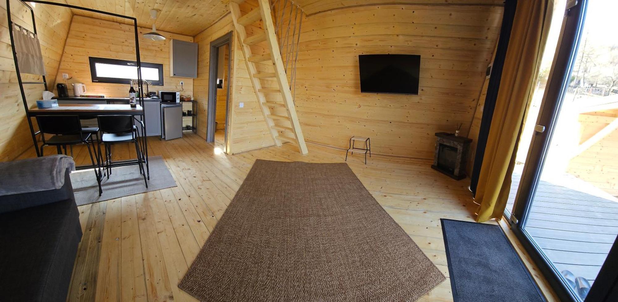 E&T-Cabin A Frame 锡比乌 外观 照片